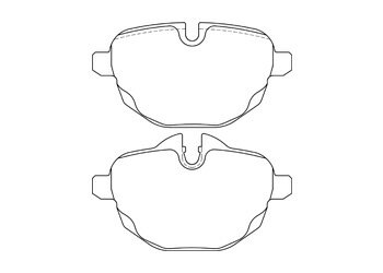 X3 F25 WX35 ブレーキパッド リア左右セット エンドレス MX72 EIP202 ENDLESS リアのみ ブレーキパット sgw【店頭受取対応商品】