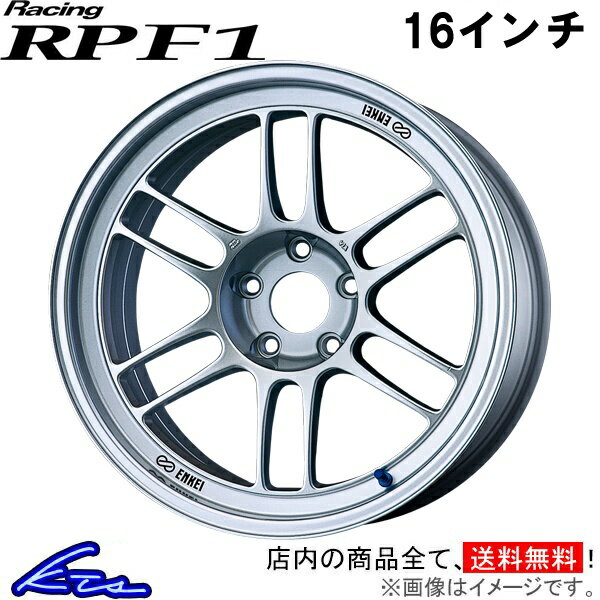 マーチニスモS K13改 アルミホイール エンケイ レーシング RPF1【16×7J 4-100 INSET35】ENKEI Racing 16インチ 4穴 35 インセット35 MARCH NISMO 車用ホイール 1本 4本セット 1台分 一台分 1枚 4枚【店頭受取対応商品】