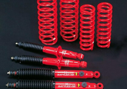 ハイラックスサーフ 180系 ジャオス BATTLEZ リフトアップセット AJ A754082A JAOS HILUX SURF【店頭受取対応商品】