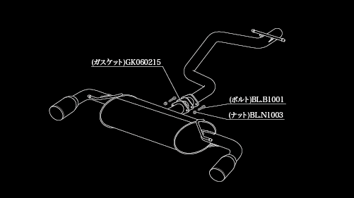 柿本改 アインザッツ s-622 マフラー TTクーペ ABA-8JCDA A6B3033C KAKIMOTO RACING 柿本 カキモト einsatz s-622 スポーツマフラー【店頭受取対応商品】