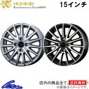 クー M401S M402S M411S系 アルミホイール コーセイ プラウザー アシュラ ASR510 ASR510B KOSEI PRAUZER ASHURA 15インチ 4穴 +42 インセット42 Coo 車用ホイール 1本 4本セット 1台分 一台分 1枚 4枚【店頭受取対応商品】
