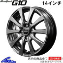 エアウェイブ GJ系 アルミホイール MID ユーロスピード G10【14×5.5J 4-100 INSET38】マルカサービス EuroSpeed 14インチ 4穴 +38 インセット38 AIRWAVE 車用ホイール 1本 4本セット 1台分 一台分 1枚 4枚【店頭受取対応商品】