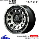 ムーヴ ムーヴカスタム L150 L160 アルミホイール MID ナイトロパワー H12ショットガン【14×4.5J 4-100 INSET45 BC/マシニング】マルカサービス NITRO POWER H12 SHOTGUN 14インチ 4穴 +45 インセット45 Move custom ムーブ 車用ホイール 1本 4本セット【店頭受取対応商品】(2)