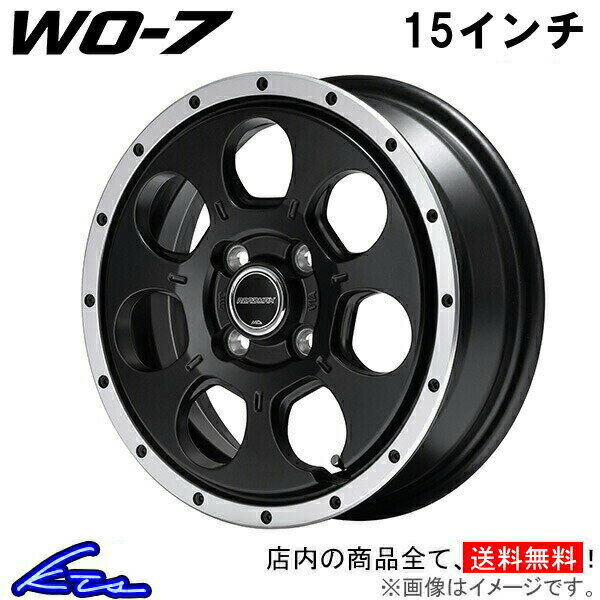 ハイエース レジアスエース 200系 アルミホイール MID ロードマックス WO-7【15 6J 6-139 INSET33】マルカサービス ROADMAX WO7 15インチ 6穴 139.7 +33 インセット33 HIACE REGIUS ACE 車用ホ…