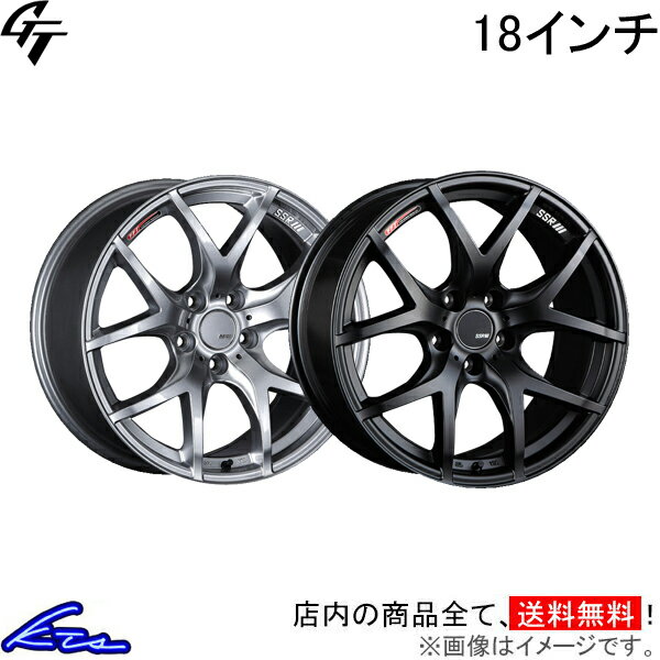 プリウス ZVW51 アルミホイール SSR GT V03【18×7.5J 5-100 INSET48】TANABE タナベ 18インチ 5穴 +48 インセット48 PRIUS 車用ホイール 1本 4本セット 1台分 一台分 1枚 4枚【店頭受取対応商品】