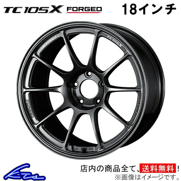 アルミホイール ウェッズ ウェッズスポーツ TC105X フォージド 0073964 weds ウエッズ WedsSport FORGED 18インチ 5穴 114.3 +20 インセット20 車用ホイール 1本 4本セット 1台分 一台分 1枚 4枚【店頭受取対応商品】