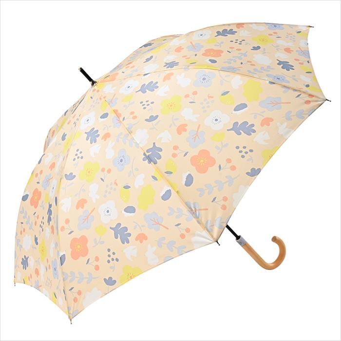 【送料無料(一部地域除く)!!】nifty colors【ニフティカラーズ】長傘 エコルーペット ノルディックミックスジャンプ63 (UV・キャンプ・アウトドア・雨・日傘・傘・雨天・レイングッズ・パラソル・梅雨)