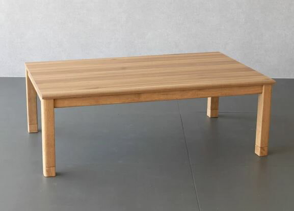 協立工芸こたつテーブル メラミン天板120サイズ(寝具・こたつ・布団・ダイニング・家具・テーブル・リビング・インテリア)