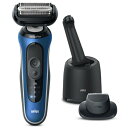【送料無料(一部地域除く)!!】BRAUN【ブラウン】62-B7200cc シリーズ6 メンズシェーバー 洗浄機付モデル キワぞりトリマー グレー(シェーバー・...