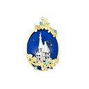 【中古】ラピスラズリ ペンダント K18/PT900(4)
