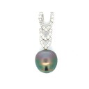 【中古】パール ダイヤモンド0.70ct ペンダント PT900