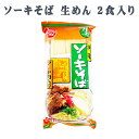 楽天スーパーSALE 10%OFF 沖縄そば 沖縄 グルメ お土産 手土産 年越しそば ソーキそば 生めん 2食入り