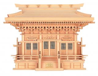 神棚 高級大型神棚 高殿 (木曽ひのき) 桧 檜 ヒノキ 高級神棚 純国産 日本製 マス組 モダン 本体 三社 神棚 高級大型神棚 高殿 (木曽ひのき) 桧 檜 ヒノキ 高級神棚 純国産 日本製 マス組 モダン 本体 三社