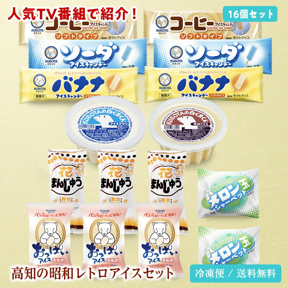 【父の日】高知の昭和レトロアイスセット おっぱいアイス 駄菓子 昔懐かし 16個 アイスクリーム アイスキャンディー アイスキャンデー ギフト