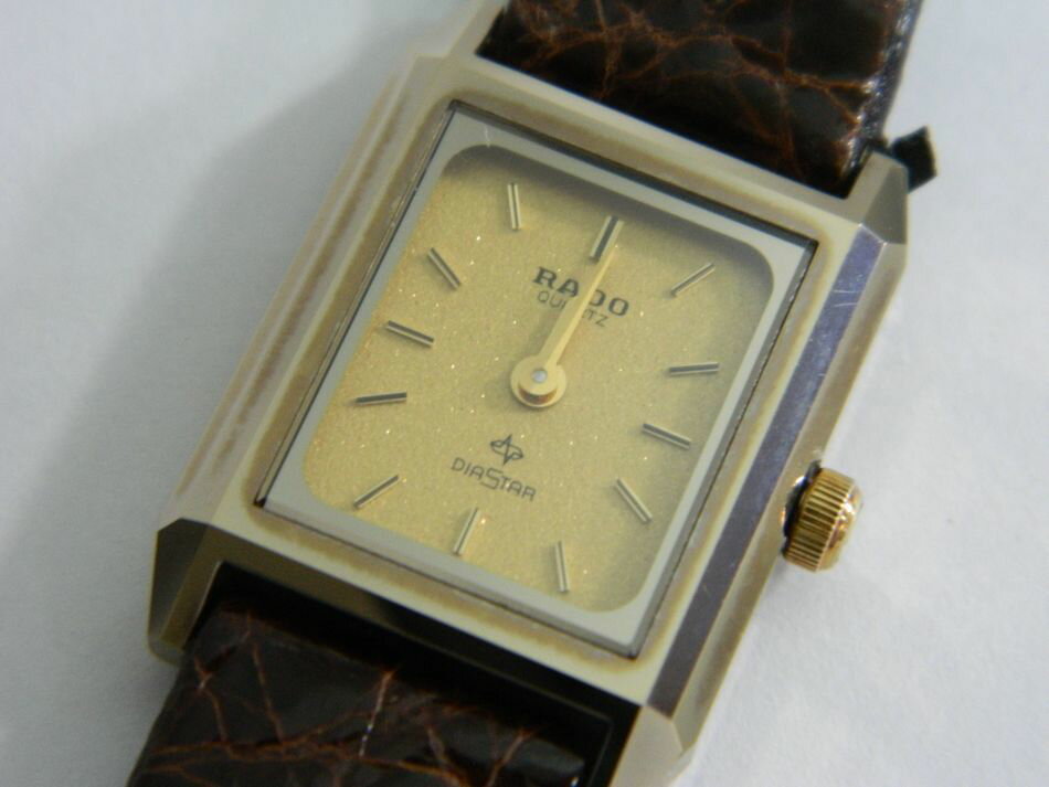 [中古] 送料無料 動作品 RADO DIASTAR レディース 腕時計 133.9505.3 2針 デイト 女性用 クォーツ SS ..