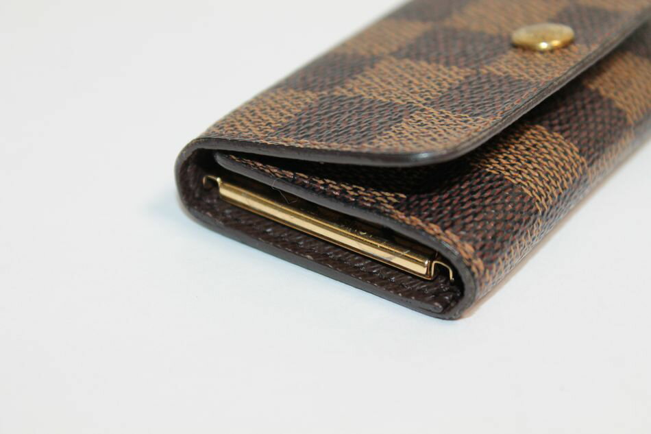 [中古] 送料無料 LOUIS VUITTON ミュルティクレ4 ダミエ エベヌ N62631 4連 キーケース 鍵入れ レディース メンズ ルイヴィトン USED品