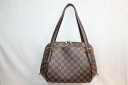 中古 送料無料 LOUIS VUITTON べレムMM ショルダーバッグ ダミエ エベヌ N51174 ハンドバッグ レディースバッグ 女性用 肩掛けカバン ルイヴィトン USED品