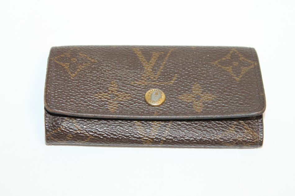 [中古] 送料無料 LOUIS VUITTON ミュルティクレ4 モノグラム M62631 4連 キーケース 鍵入れ レディース メンズ 男女兼用 ルイヴィトン USED品