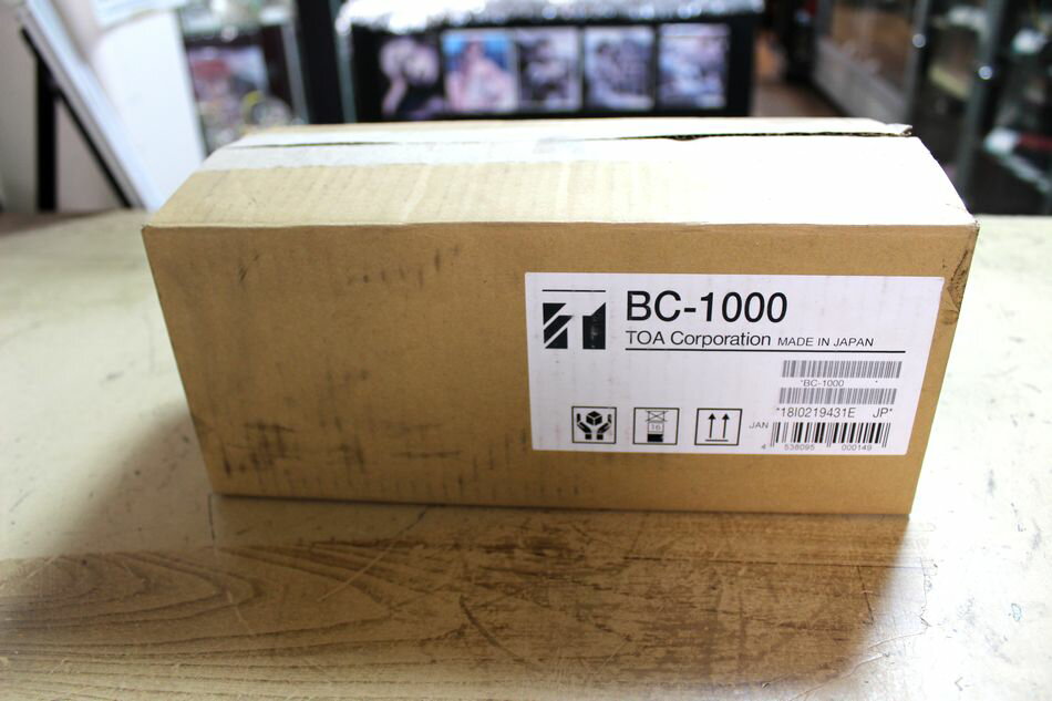 [中古] 未使用 TOA ワイヤレスマイク用充電器 BC-1000 ティーオーエー