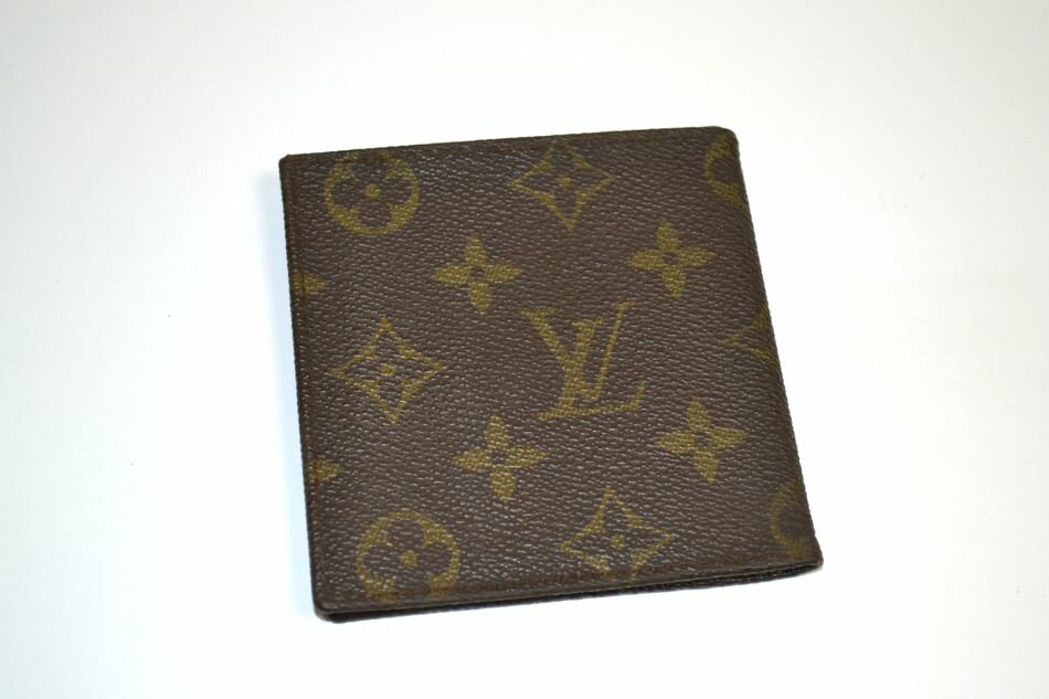 乐天商城 - [中古] LOUIS VUITTON ポルトビエカルトブルー M60905 二つ折り 財布 ルイヴィトン ウオレット 札入れ カード入れ パスケース メンズ レディース 男女兼用 USED品