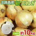 【6月初旬以降から順次ご発送】 【 淡路島産玉ねぎ 分球ご家庭用 約 10kg 】 送料無料 玉ねぎ 訳アリ 分球 新玉ねぎ 新玉 淡路島産 約 10kg サイ...