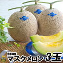 マスクメロン3玉(1.5kg×3玉)【送料無料】熊本県産 高級メロン 贈答 ギフト