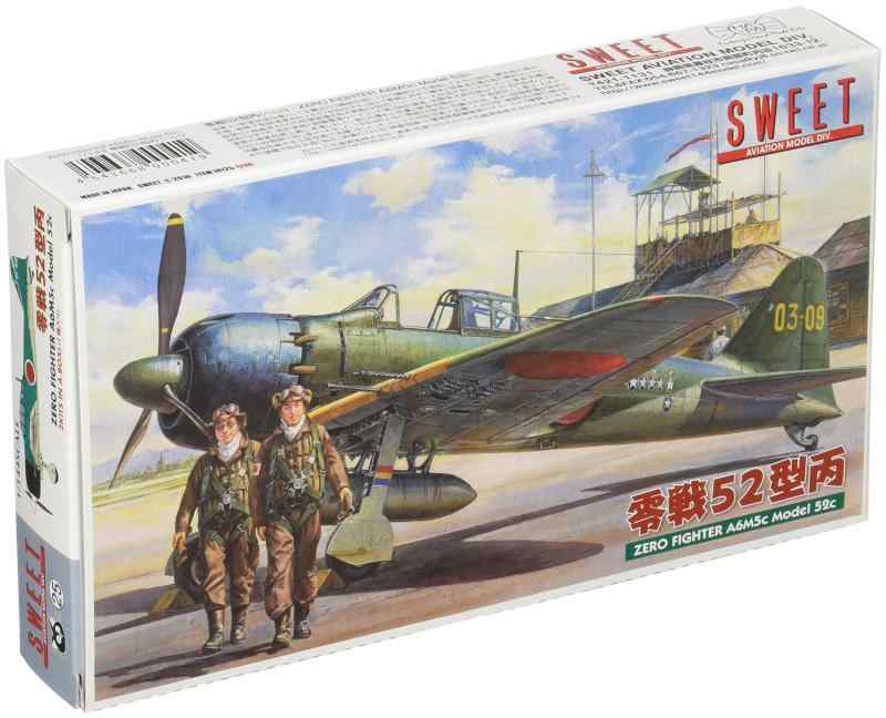 スイート 1/144 零戦52型丙 プラモデルキット 2機入り 14125