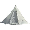 ピースパーク ティピー テント 防水 PP2020 TEPEE TENT WHITE(4)
