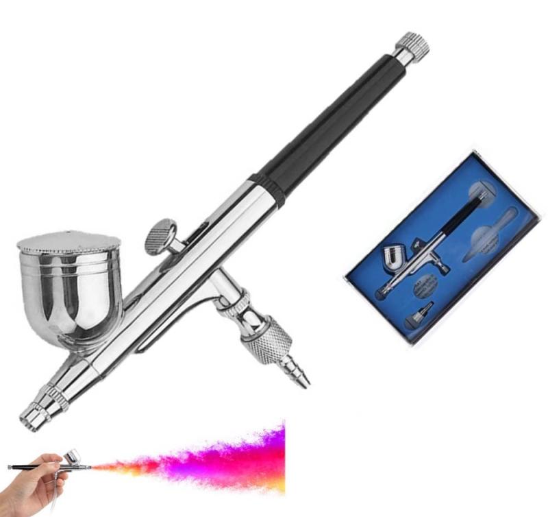 並行輸入品 エアブラシ HD-130 ダブルアクション重力式 エアーブラシキット