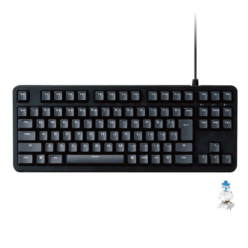 エレコム ゲーミングキーボード 有線 メカ二カル 全キーロールオーバー 5000万回高耐久スイッチ採用 エレコム ゲーミングキーボード 有線 メカ二カル 全キーロールオーバー 5000万回高耐久スイッチ採用