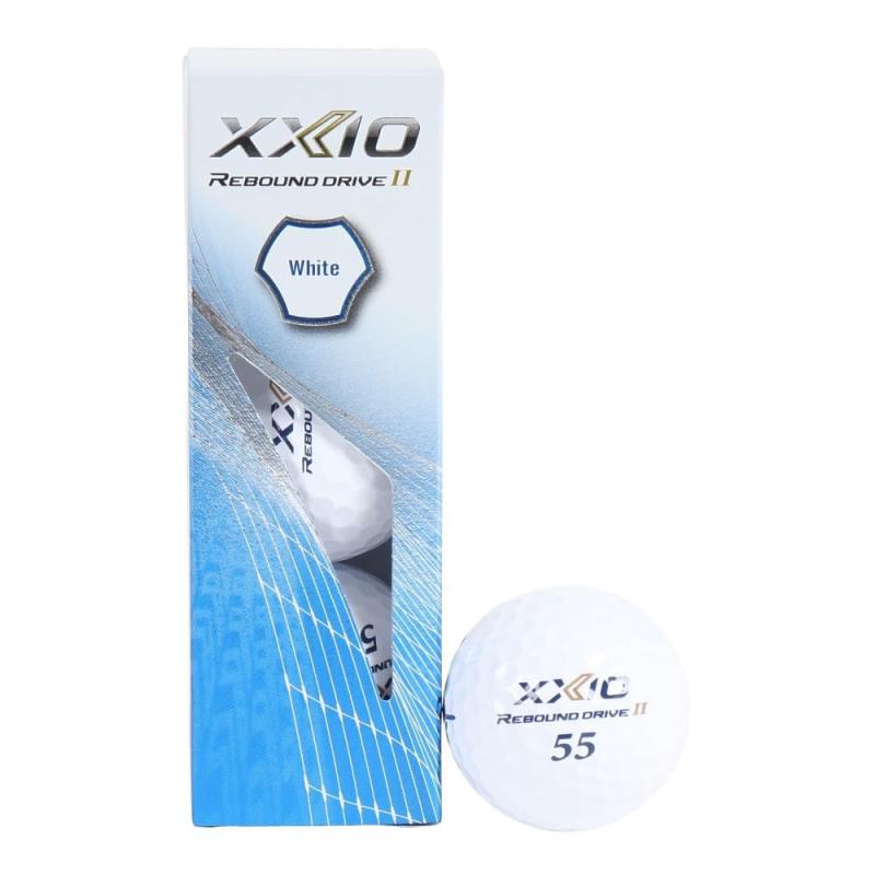 ゼクシオ（XXIO） ゴルフボール リバウンド ドライブ 2 XN RD2 WH スリーブ(3個入り)