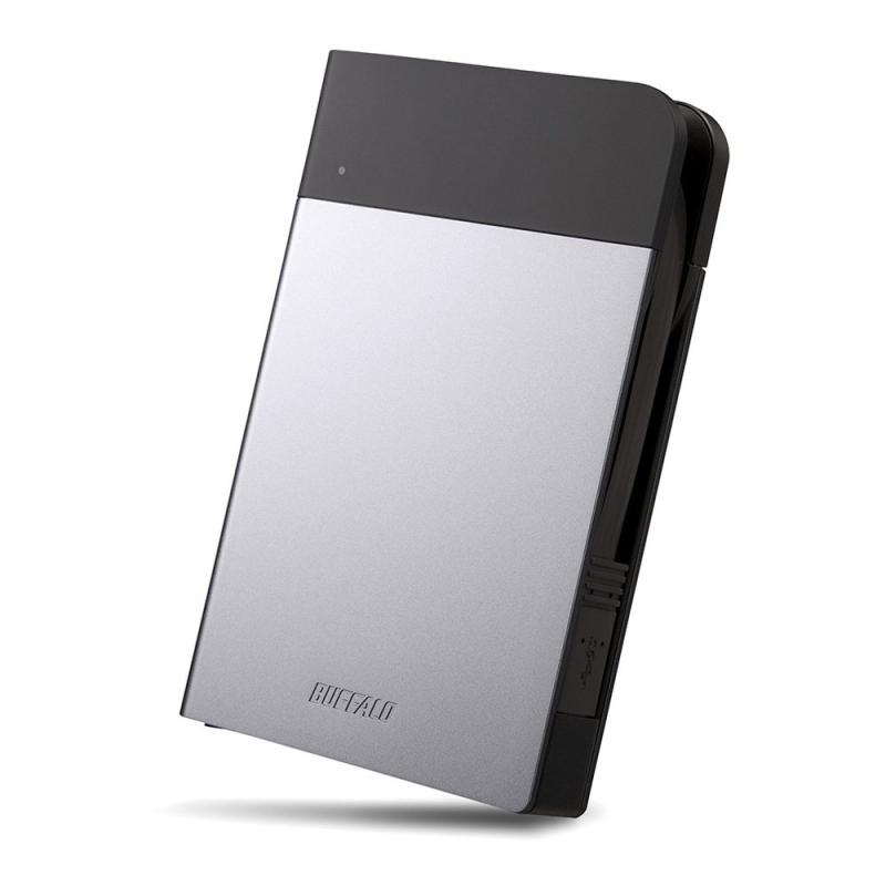 Rakuten - BUFFALO ICカード対応MILスペック耐衝撃ボディー防滴・防塵ポータブルHDD HD-PZNU3シリーズ