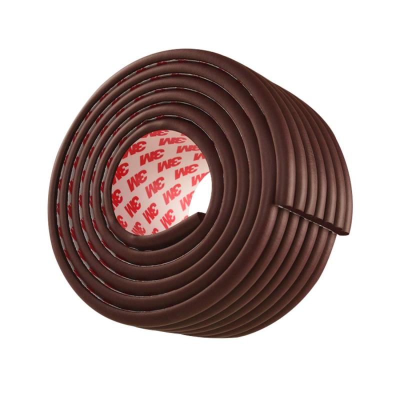 ベビー コーナーガード 波型 タイプ 赤ちゃん ケガ防止 クッション 全長5メートル 直接に使う テープが予メ貼る