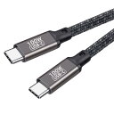 USB Type C ケーブル 【PD対応 100W/5A急速充電】 USB C to USB C タイプc ケーブル 高耐久ナイロン編み MacBook Pr...