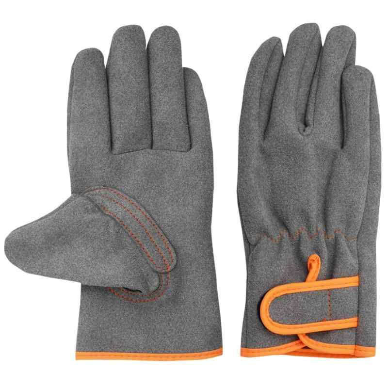 作業手袋 合成皮革手袋 カワテック マジックテープ AG6435