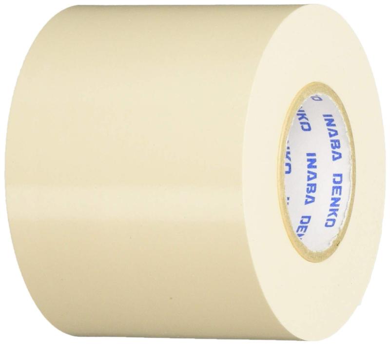 因幡電工(INABA DENKO) 手から落ちてもほどけない 非粘着テープ ネオピタテープ アイボリー 50~75mm幅 ..