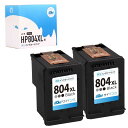 サイインク (HP互換)リサイクルインク 804XL ブラック 2本(増量)(2)