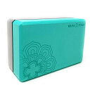 Waha Yoga - 高密度EVA ヨガ ブロック - 22.5 x 15 x 10 cm EVA Yoga Block (グリーン/グレー色)