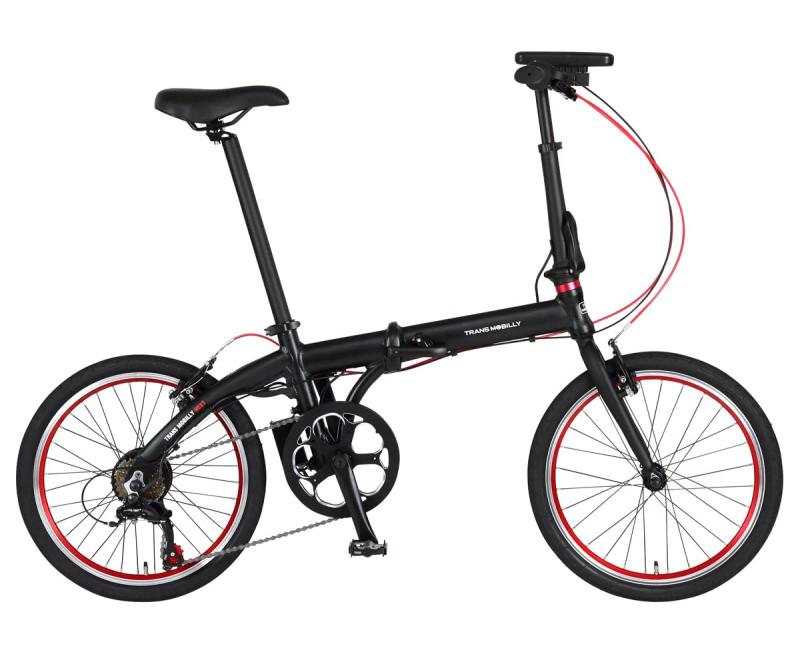 TRANS MOBILLY NEXT206 電動アシスト折りたたみ自転車 20インチ 6段変速 重量約13.5kg 軽量アルミフレーム 92216