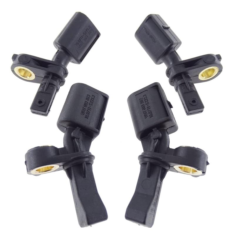 ABSセンサー フロント 右側 フォルクスワーゲン ポロ 6NAEE 6NAHS 6NAHW 6NARC POLO ホイールスピードセンサー フロント右 ABS センサー 4ピースセット 適用: フォルクスワーゲン