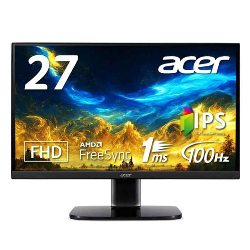 Acer モニター 27インチ IPS フルHD Acer モニター 27インチ IPS フルHD