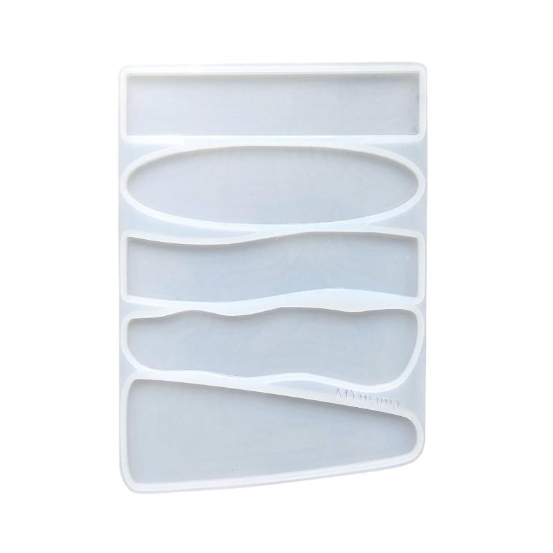 MYmama シリコンモールド バレッタ ヘアアクセ レジンアクセサリー シリコン型(3)