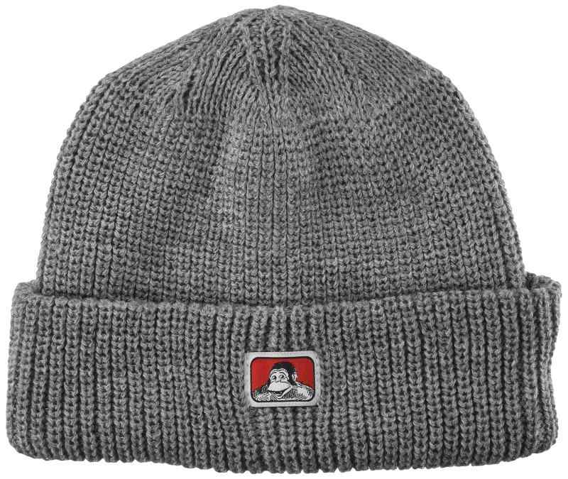 MICRO LOGO KNIT CAP_H-GRY