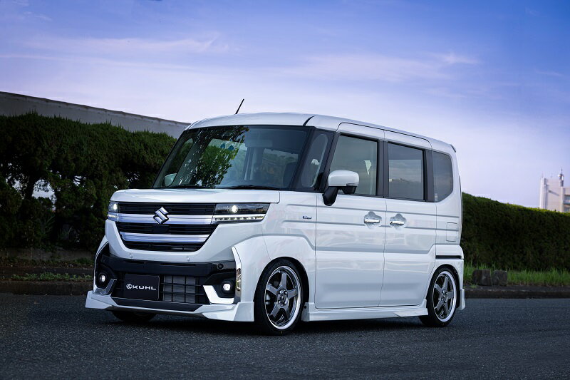 【KUHL STYLE KIT】 スズキ SPACIA CUSTOM スペーシア カスタム リアエアロ PPウレタン素材 ドレスアッ..