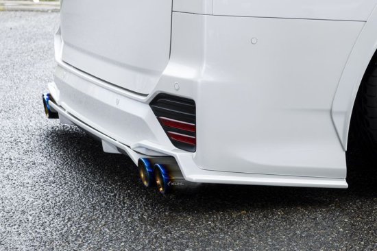 KRUISE KR-90NRR 90NOAH スラッシュ4テールマフラー エアロパーツ FRP素材 クルーズ クールレーシング