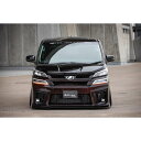 KUHL RACING 30V-RSGT フロントバンパーダクトカバー 30系 ヴェルファイア 後期 対応 TOYOTA 社外エアロパーツ FRP素材 クールレ...