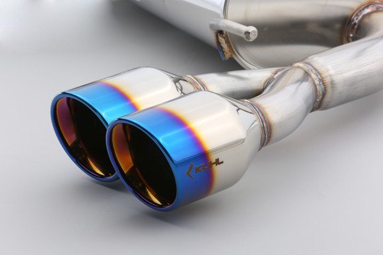 KUHL RACING 01R-GT/W専用 スラッシュ4テールマフラー Ver1 86 BRZ 前期 後期 対応 社外マフラー クールレーシング