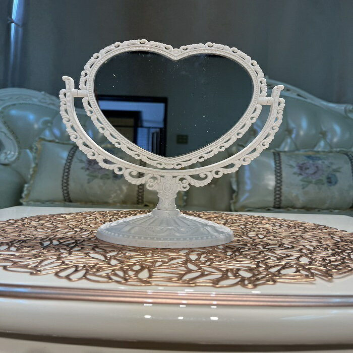 鏡 姫プリンセス系 ミラー アンティーク ロココ調 アンティーク風