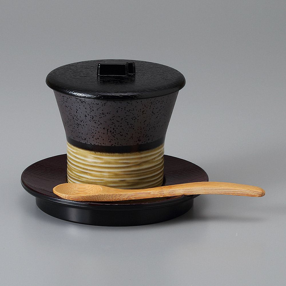 杵型伊羅保蒸し椀　（大）8.8×8cm 180cc※受け皿/スプーンは別売りです。食器　国産 陶器 日本製 美濃焼 和食器 煮物 お皿 刺身　焼き魚..