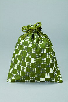 樂天商城 - 市松柄巾着内側ビニール付1ケース500枚入21×26cm5色あります※受注製品のため返品はお断りいたします※納期など詳しくはお問合せくださいませ